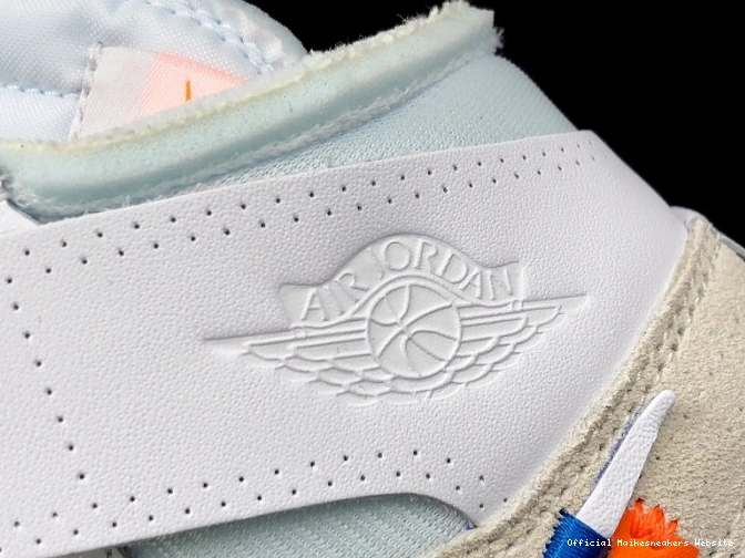 Official Maikesneakers Retro AQ0818-100 White Air High Off-White Jordan 1 0813